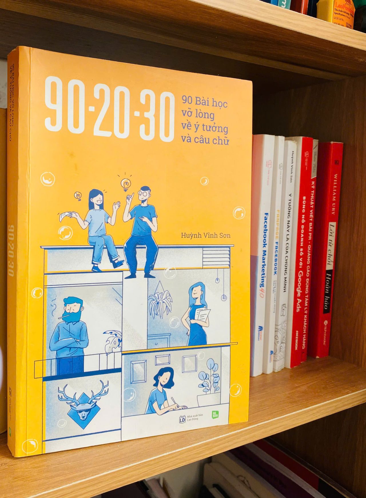 Quyển s&aacute;ch t&ocirc;i y&ecirc;u: 90-20-30 90 B&agrave;i học vỡ l&ograve;ng về &yacute; tưởng v&agrave; c&acirc;u chữ