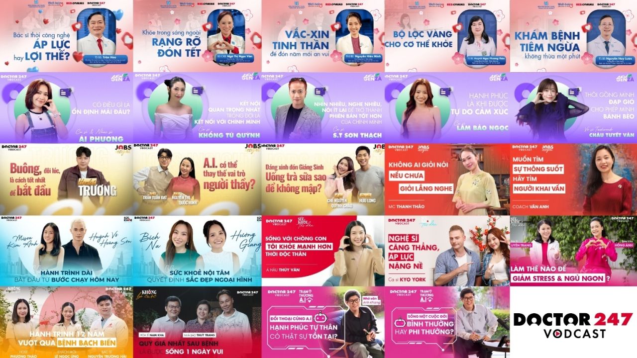 Doctor247 ra mắt vodcast Thức Thời mùa 1 với sự đồng hành của Nhà báo Khổng Loan