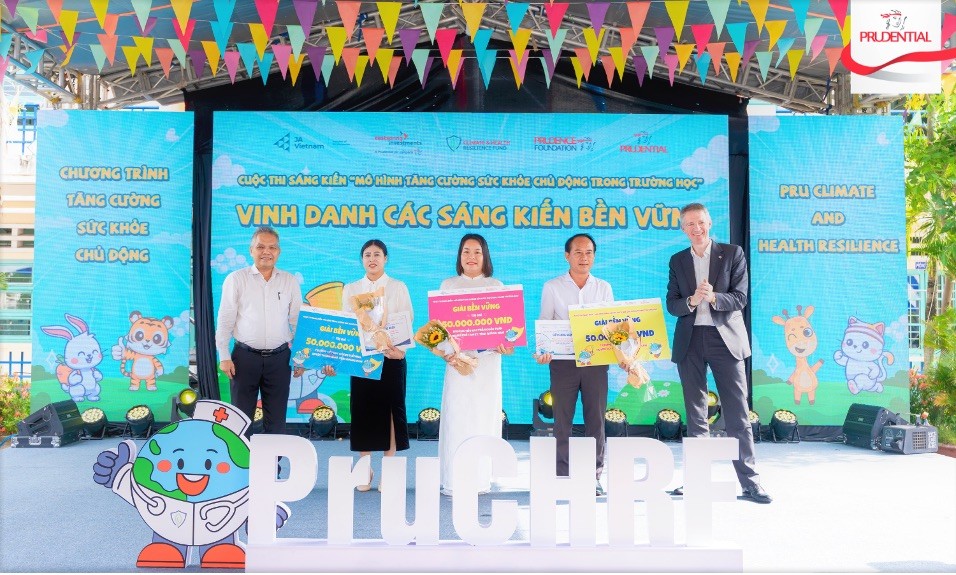 Prudential và sáng kiến nhằm nâng cao nhận thức, năng lực ứng phó với biến đổi khí hậu