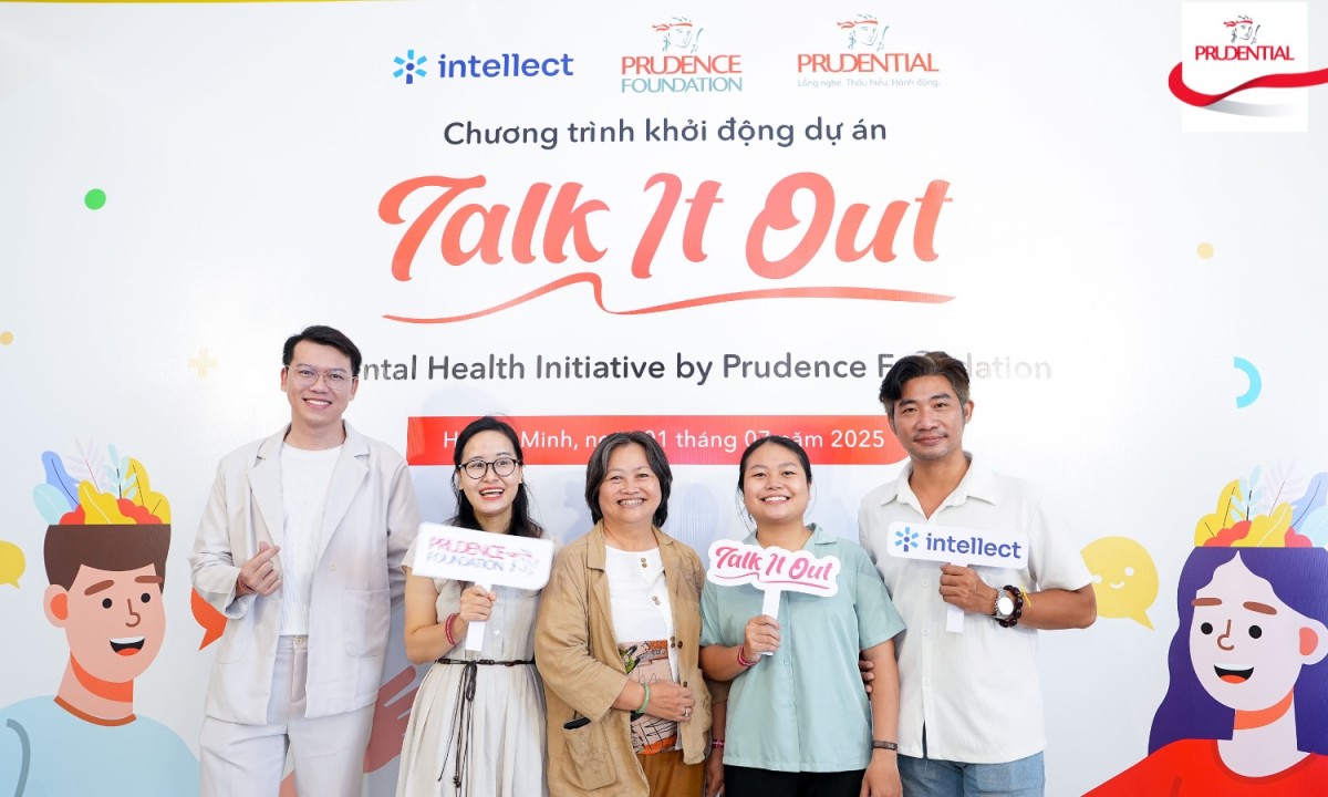Prudential, Quỹ Prudence hợp tác với Intellect triển khai chương trình Talk it Out tại Việt Nam, Malaysia
