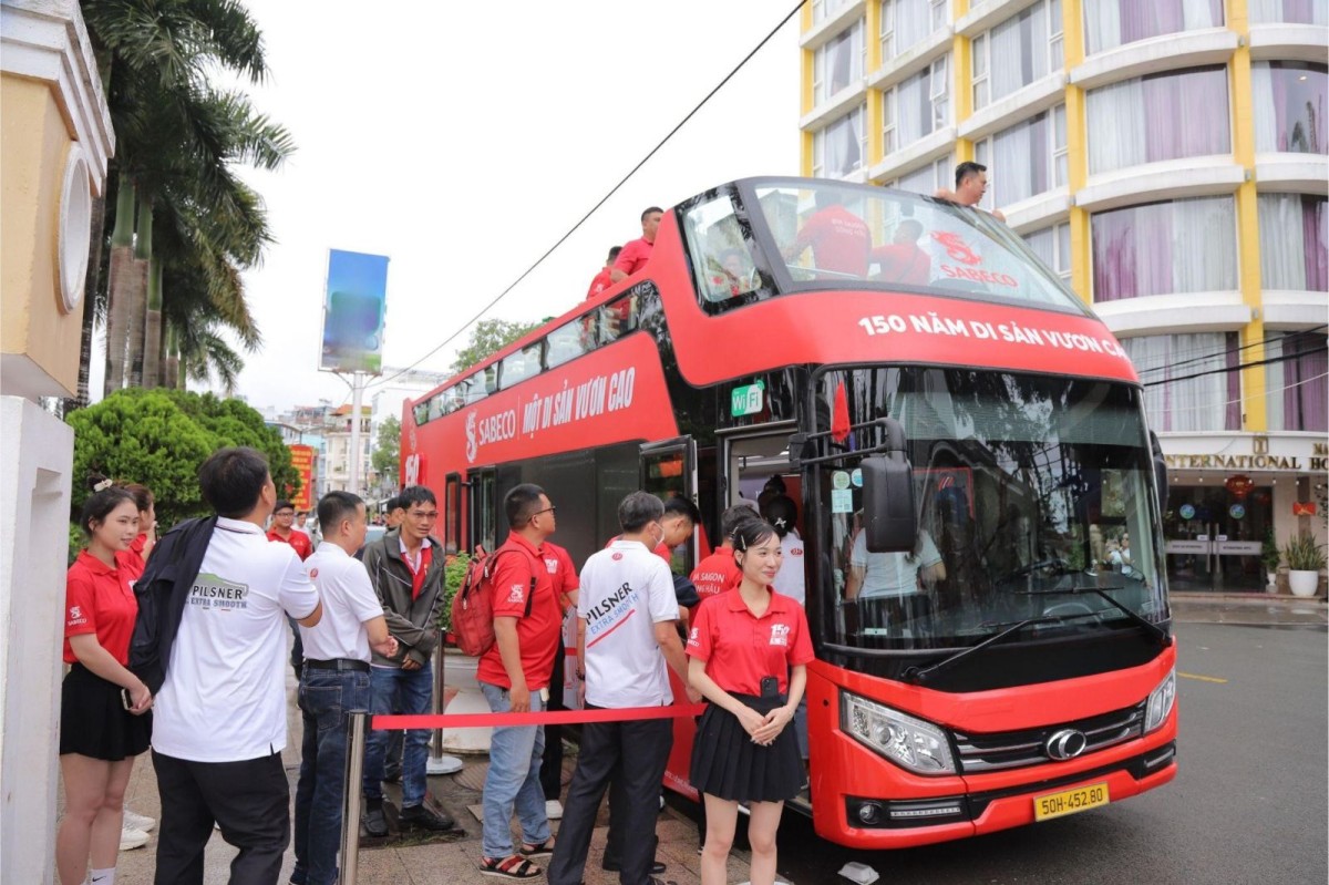 Chuỗi hoạt động kỷ niệm &ldquo;150 năm di sản vươn cao&rdquo; của Sabeco c&oacute; mặt tại Cần Thơ