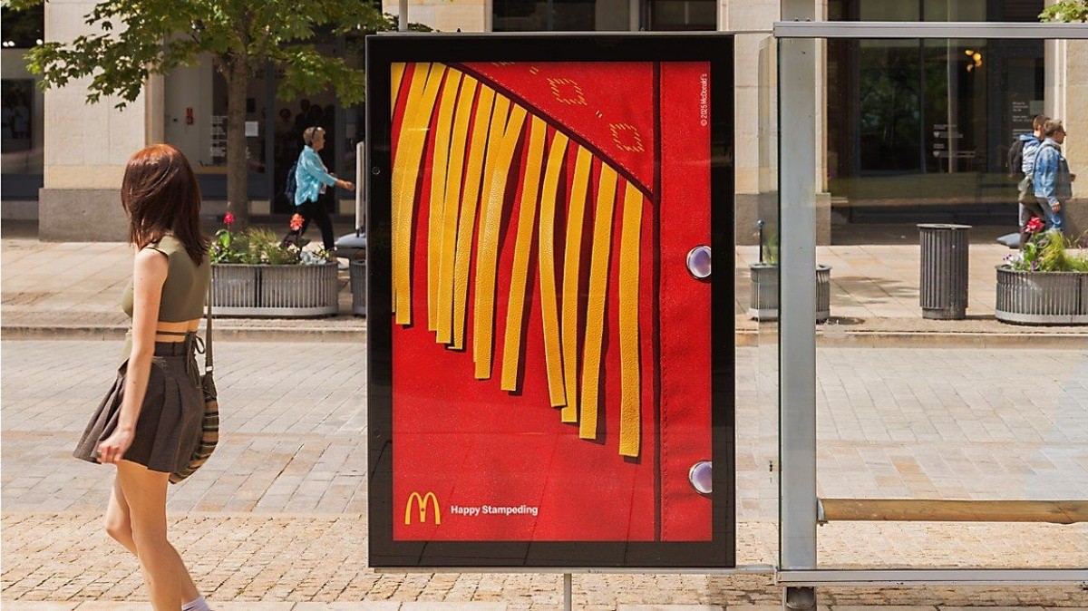 McDonald's sáng tạo khi đưa “Cowboy vibes” vào từng lát khoai tây chiên giòn rụm.