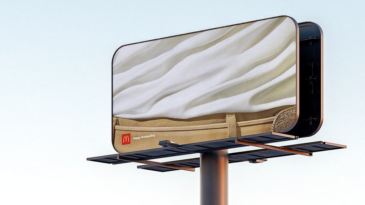 McDonald's táo bạo đưa lớp kem vani vào thế giới cowboy thời thượng.