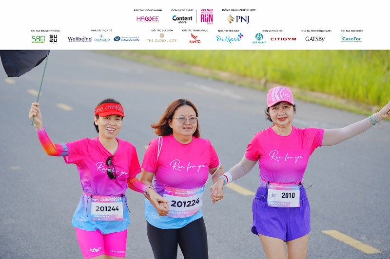 PNJ đồng hành chiến lược cùng Vietnam Women Run 2025, lan tỏa thông điệp “Sống đẹp” đến phụ nữ Việt