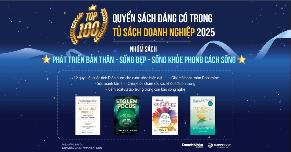 “Khát vọng vươn mình” – Saigon Books ghi dấu ấn tại Tuần lễ Doanh nhân và Sách 2025
