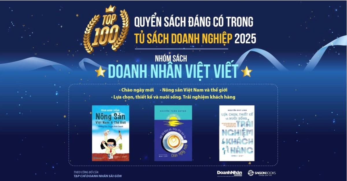 “Khát vọng vươn mình” – Saigon Books ghi dấu ấn tại Tuần lễ Doanh nhân và Sách 2025