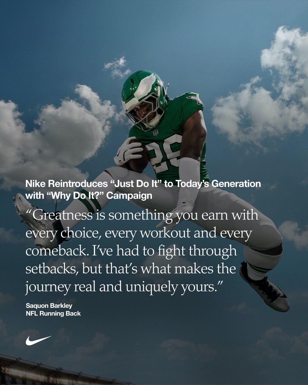 Nike làm mới khẩu hiệu biểu tượng “Just Do It” để chinh phục thế hệ Z và Alpha