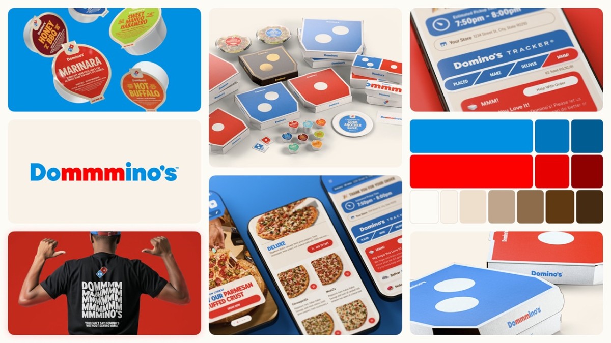 Domino’s Pizza ra mắt bộ nhận diện thương hiệu mới: Không thể nói “Domino’s” mà không nói “mmm”