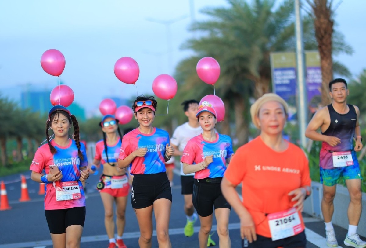 “Sống đẹp” – Thông điệp nhân văn từ PNJ tại Vietnam Women Run 2025