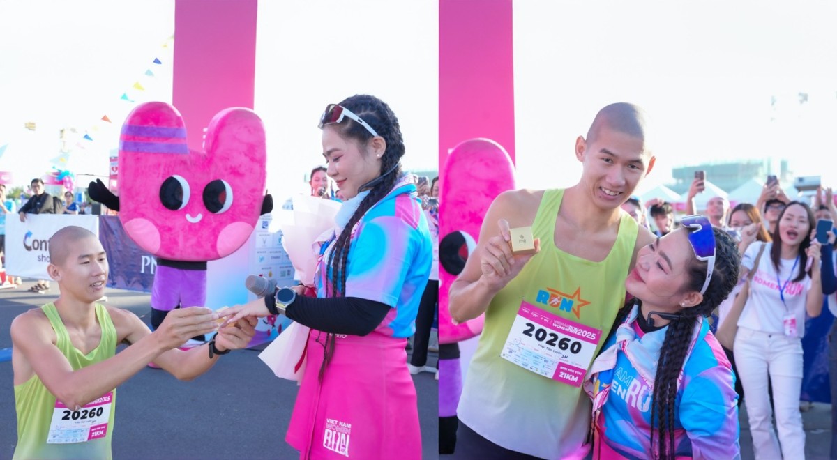 “Sống đẹp” – Thông điệp nhân văn từ PNJ tại Vietnam Women Run 2025
