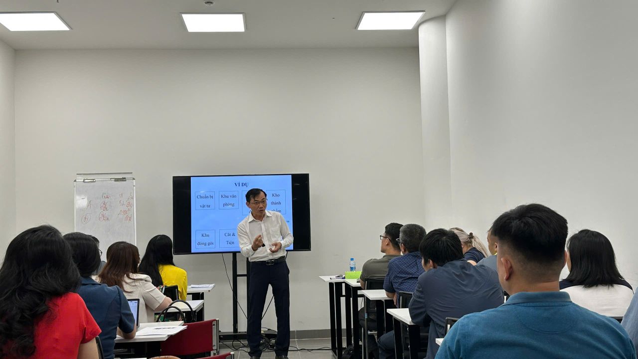ThS. Nguyễn Đức Nh&acirc;n đ&agrave;o tạo chuy&ecirc;n đề &ldquo;Kỹ năng Quản l&yacute; Sản xuất&rdquo;
