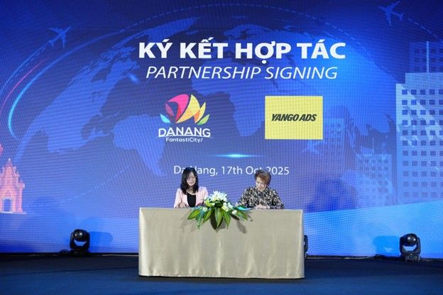 Yango Ads ký kết biên bản ghi nhớ chiến lược với Trung tâm Xúc tiến Du lịch Đà Nẵng
