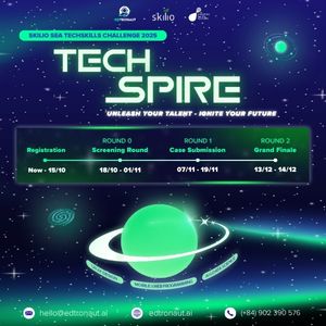 Th&ocirc;ng tin cuộc thi TechSpire - Skilio SEA Techskills Challenge 2025