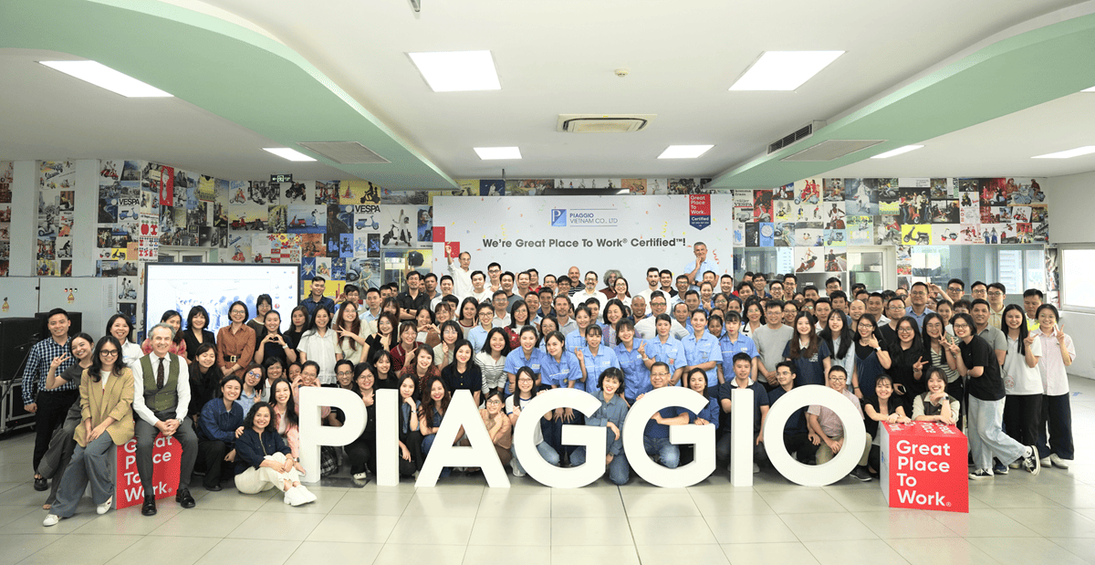 Piaggio Việt Nam và câu chuyện xây dựng “Nơi làm việc đáng tự hào”