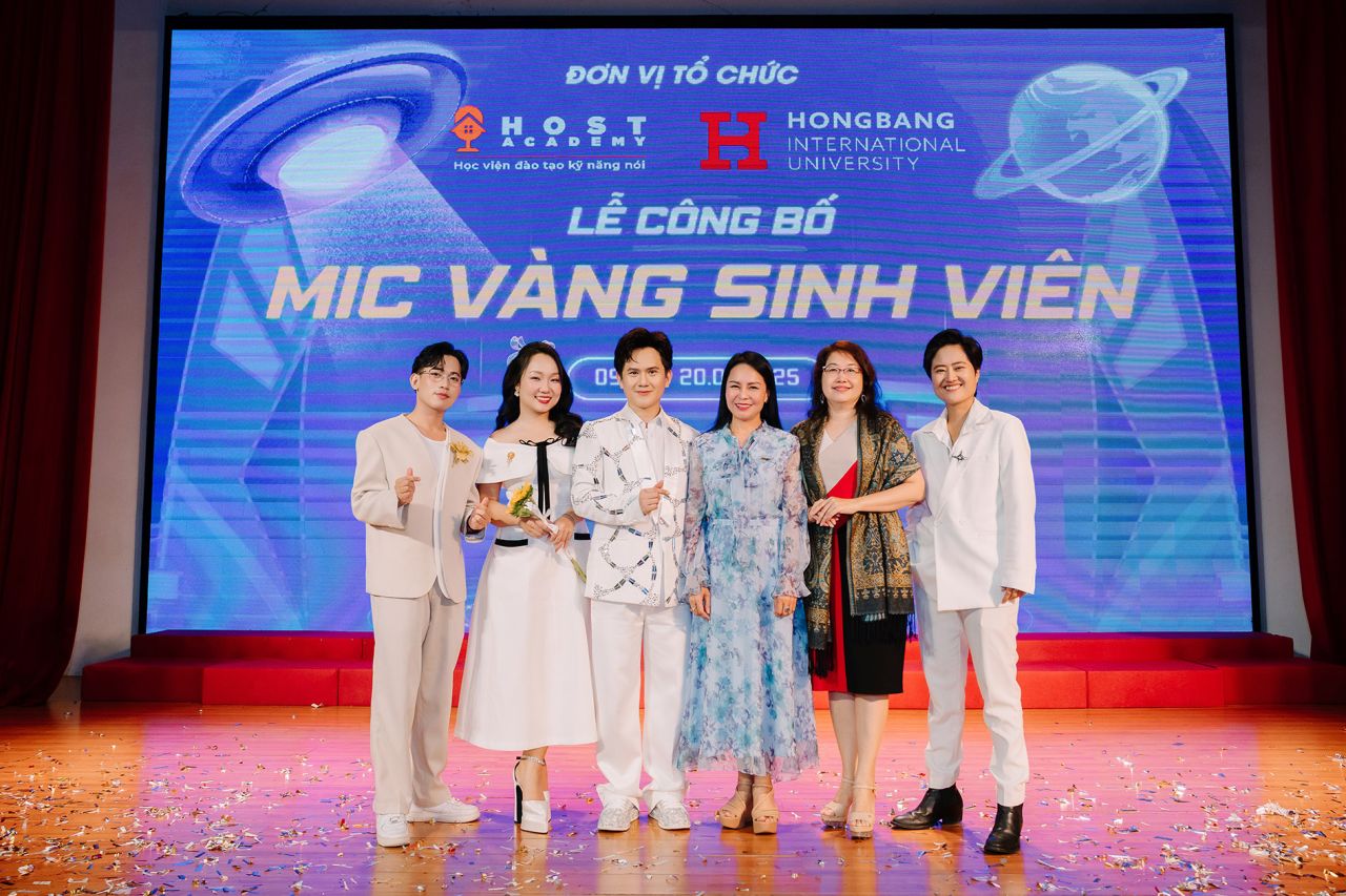 MC Hải Đăng trở lại với vai trò Supporter tại Mic Vàng Sinh Viên 2025