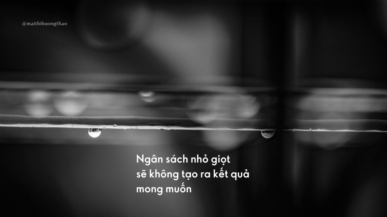 Ngân sách bao nhiêu cho Marketing là đủ?