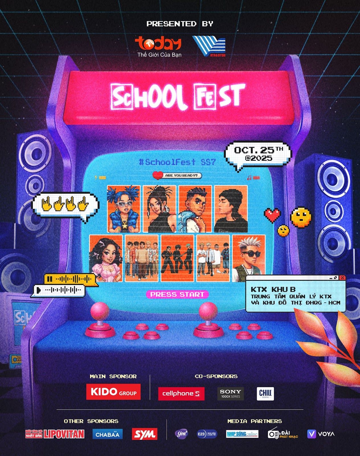 School Fest 7: Mở chiều kh&ocirc;ng gian mới đưa &acirc;m nhạc Hiphop - Underground thuần t&uacute;y quay trở lại