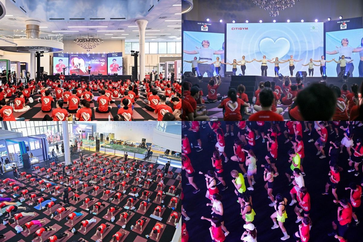 CITIGYM hưởng ứng ngày Tim mạch Thế giới 2025 với sự kiện cộng đồng hoành tráng nhất năm