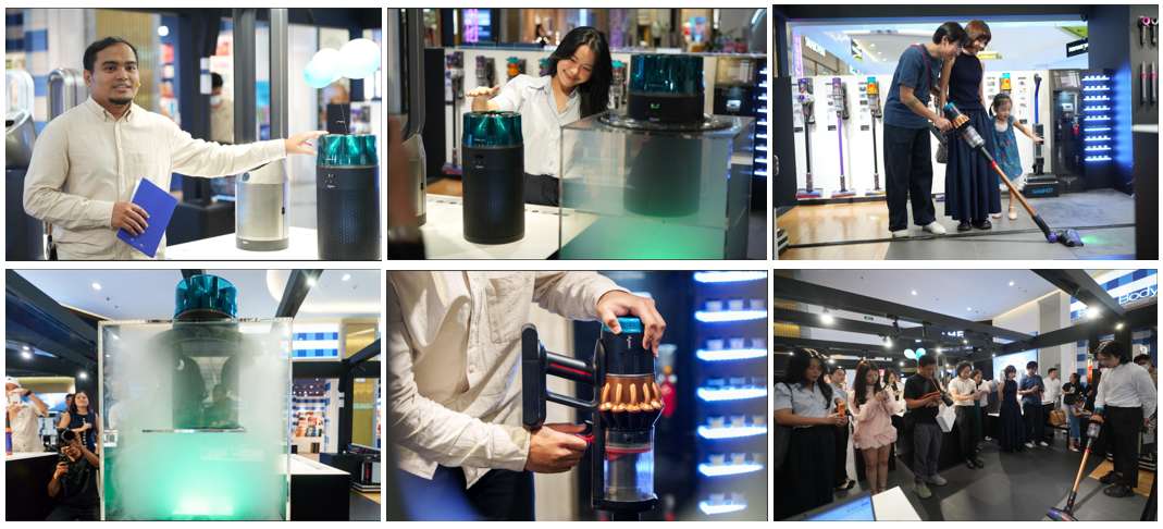 Dyson ra mắt bộ đôi máy hút bụi không dây chống rối và máy lọc khí cỡ nhỏ