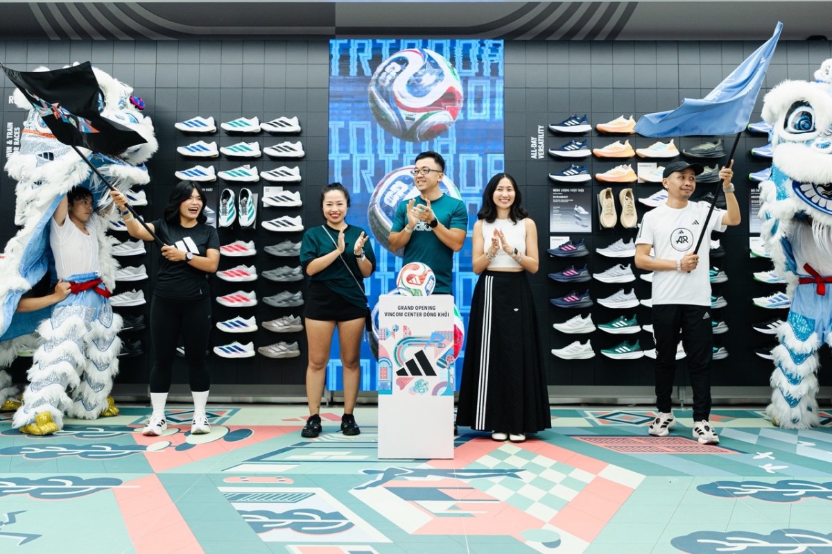adidas ra mắt cửa hàng concept “Home of Sport” tại Vincom Center Đồng Khởi