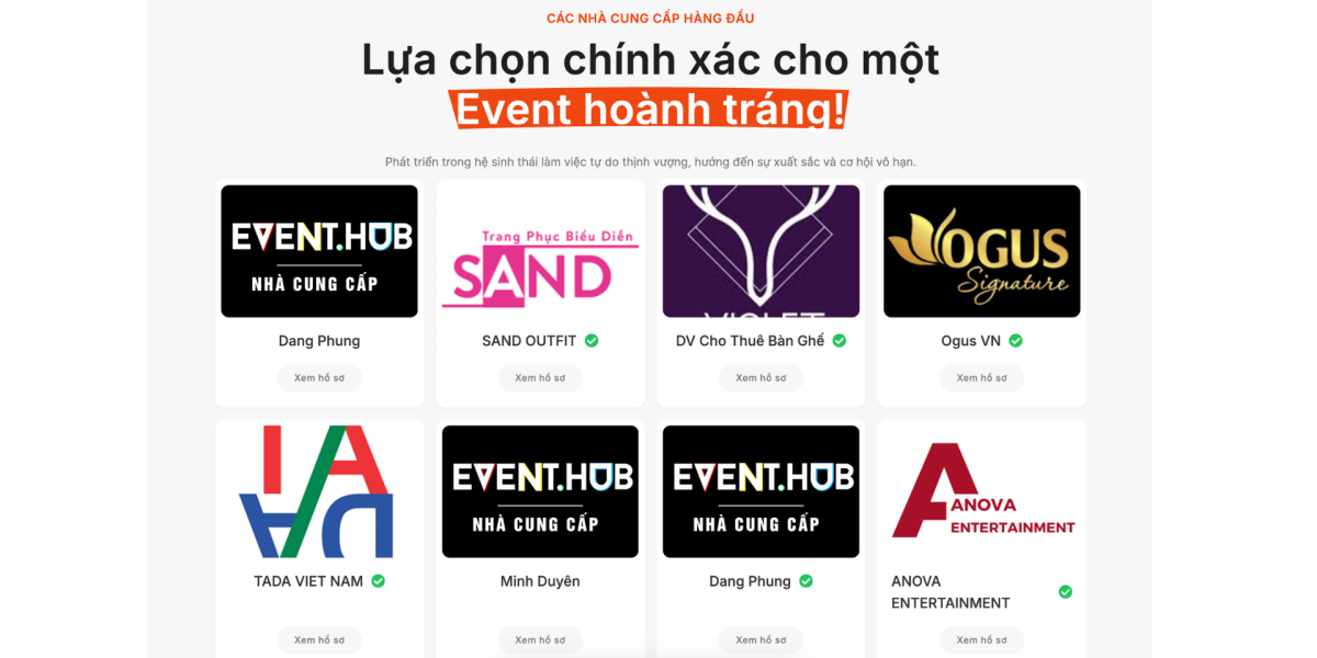 EventHub – Cùng nhau tạo nên một hệ sinh thái kết nối ngành sự kiện Việt Nam