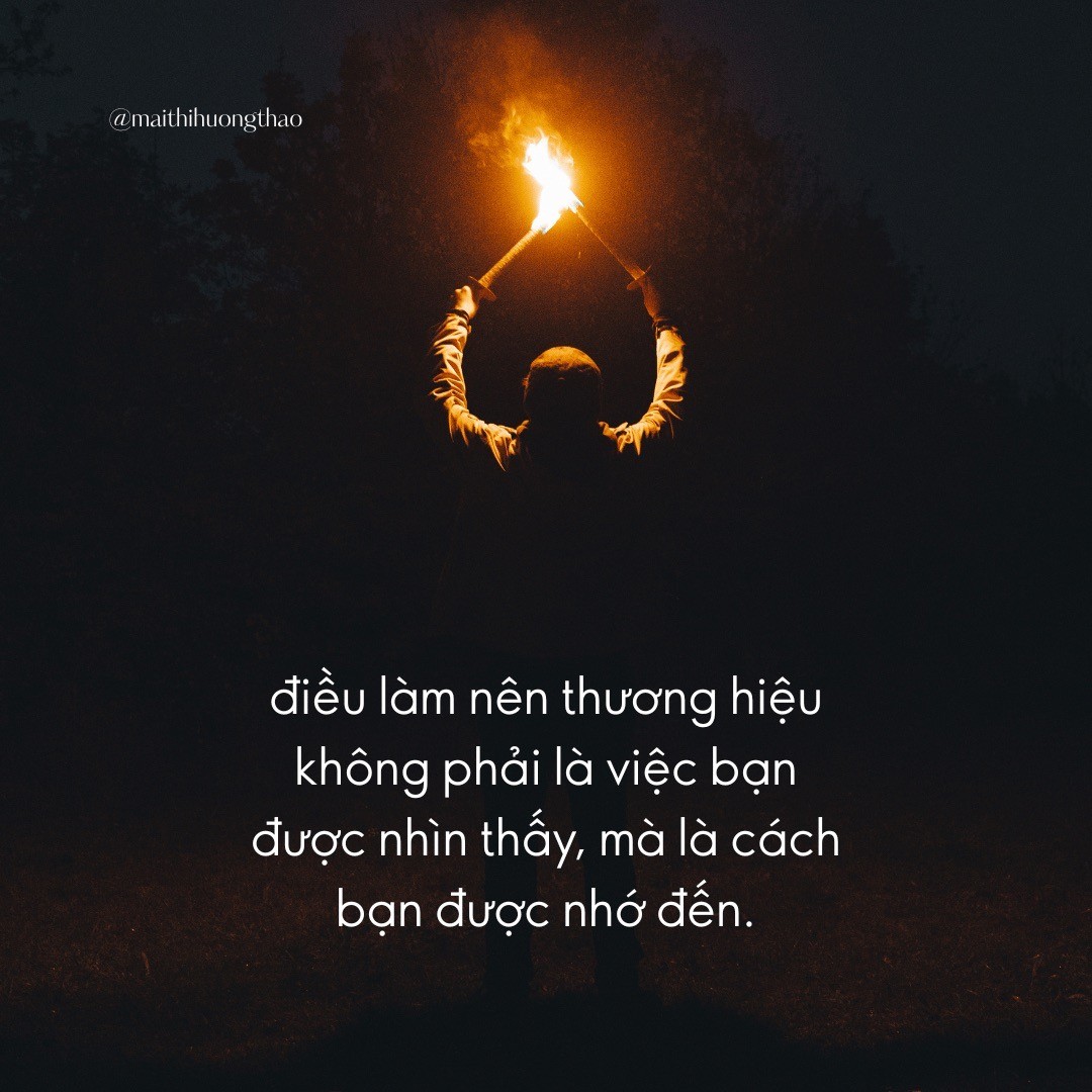 Thương hiệu cá nhân bắt đầu từ cam kết nhỏ nhất