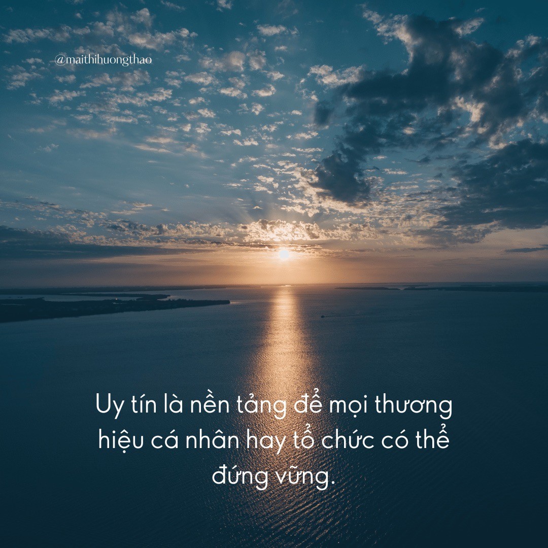 Thương hiệu cá nhân bắt đầu từ cam kết nhỏ nhất