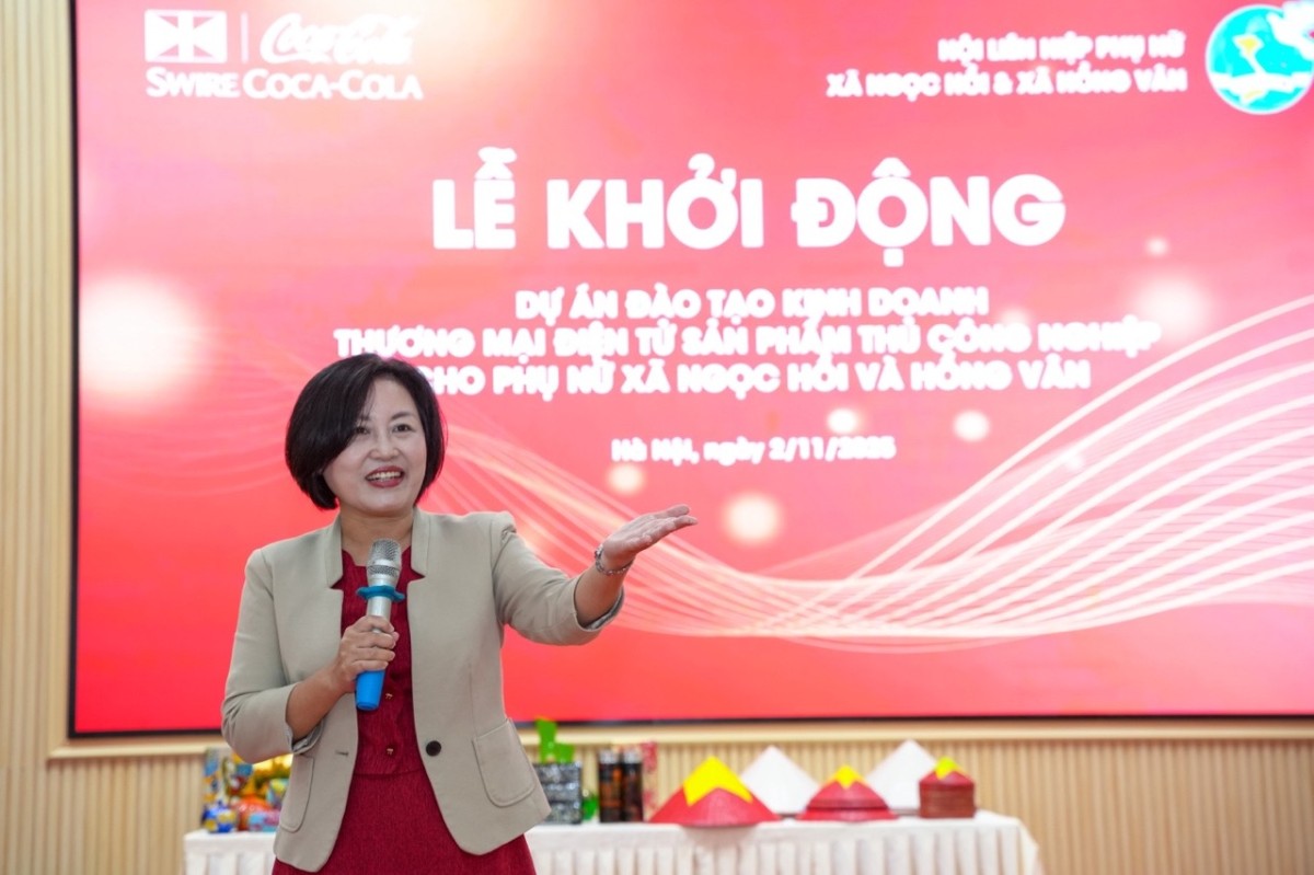 Coca-Cola Việt Nam tiếp tục đồng hành cùng các nữ nghệ nhân phát triển năng lực số