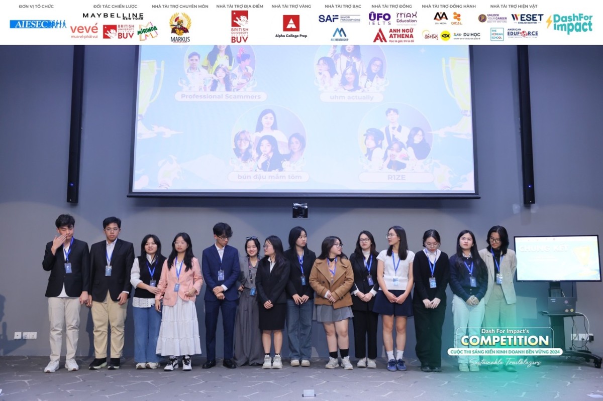 Cuộc thi Sáng kiến Kinh doanh Bền vững 2025: Hành trình kiến tạo thế hệ kinh doanh bền vững