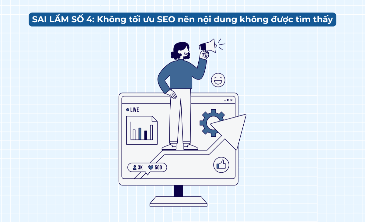 15 sai lầm Content Marketing phổ biến khiến nội dung không chuyển đổi