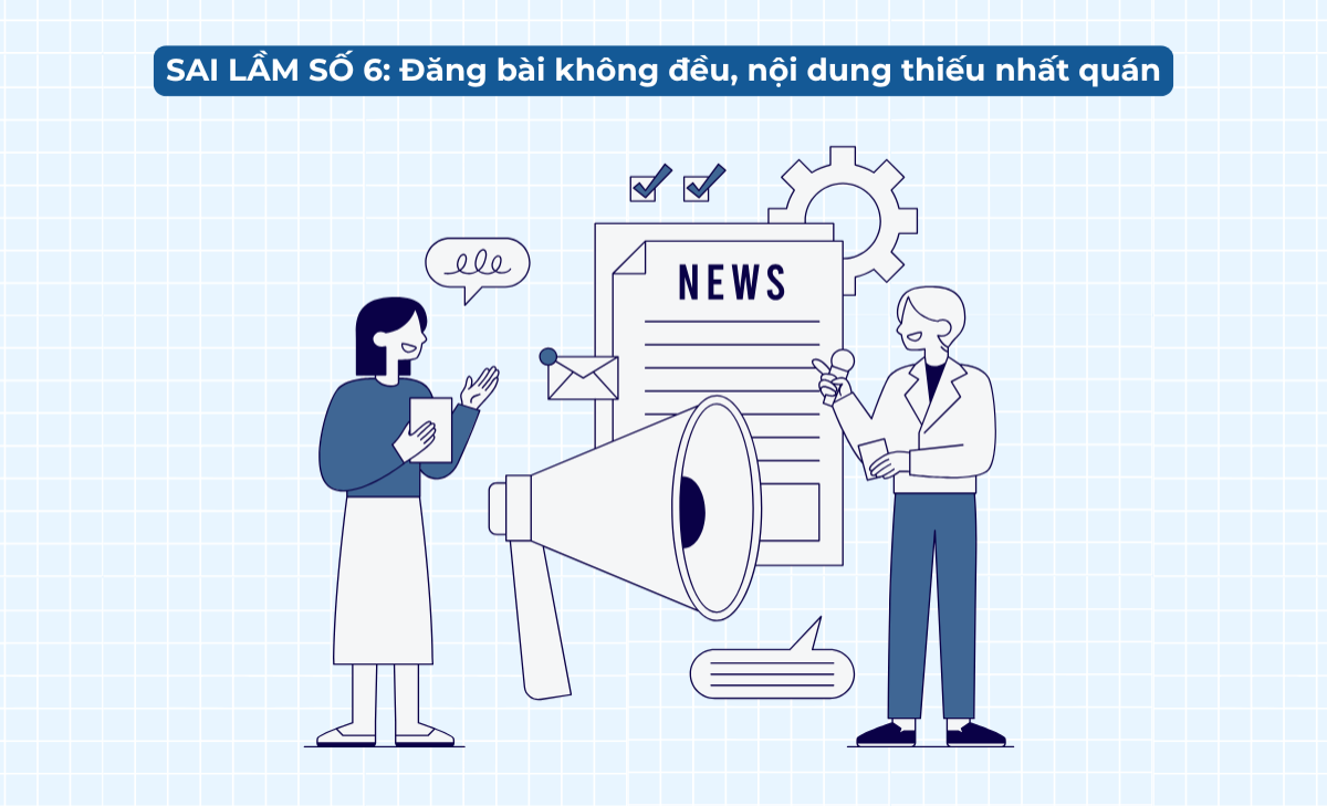 15 sai lầm Content Marketing phổ biến khiến nội dung không chuyển đổi