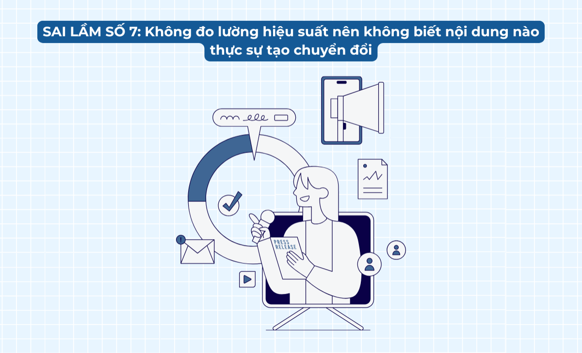 15 sai lầm Content Marketing phổ biến khiến nội dung không chuyển đổi