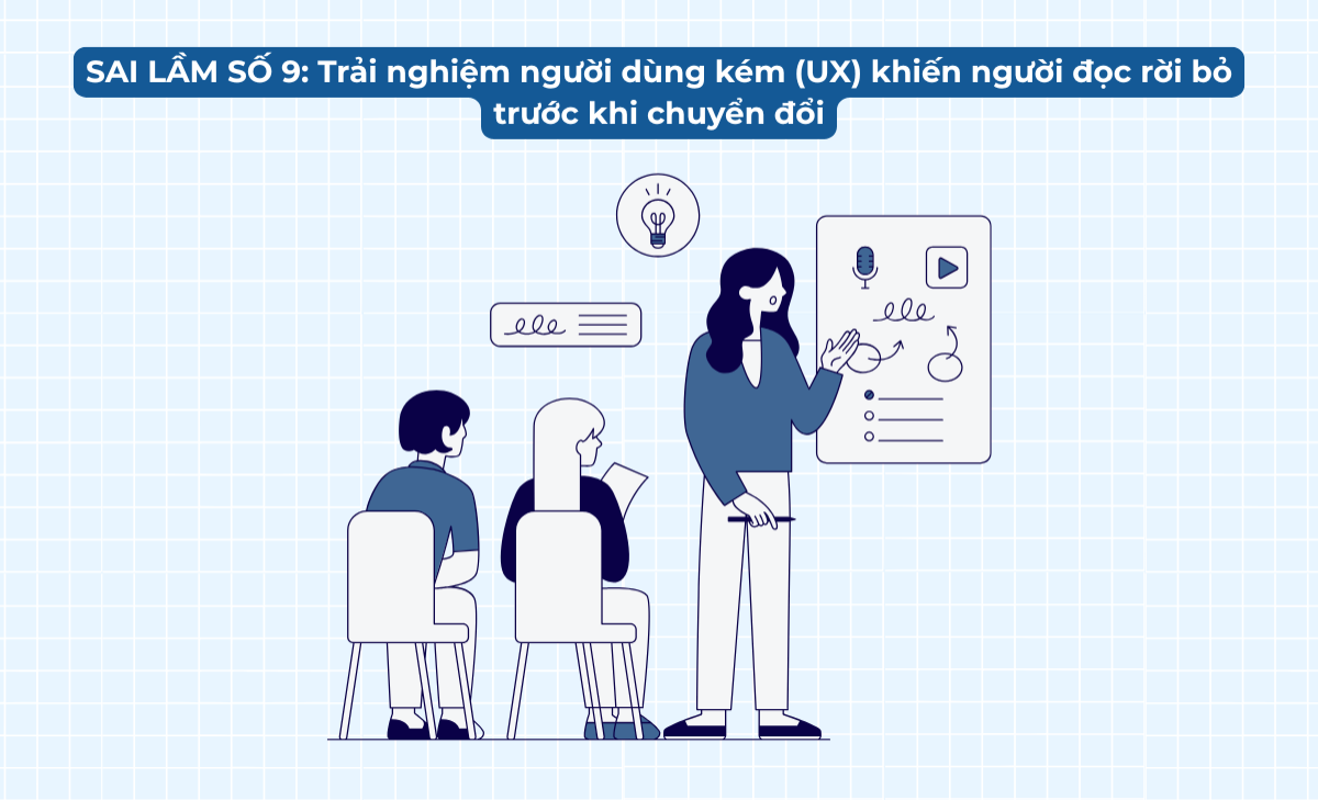 15 sai lầm Content Marketing phổ biến khiến nội dung không chuyển đổi