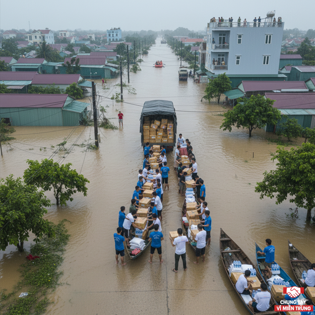 Vì sao truyền thông từ thiện trong bão lũ dễ trở thành “tâm bão” dư luận?