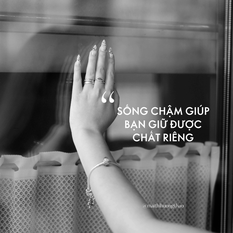 Khi “sống chậm” trở thành năng lực sáng tạo mới