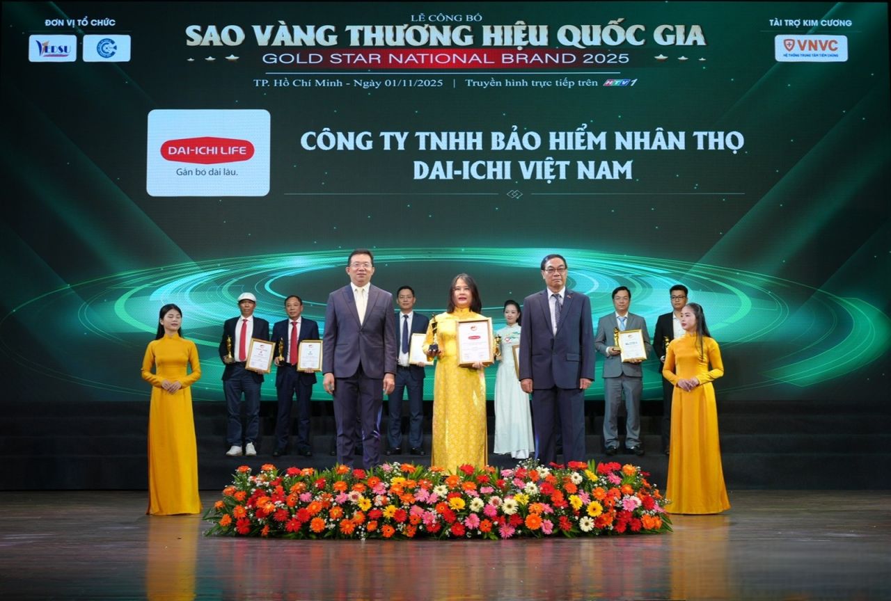 Dai-ichi Life Việt Nam nhận giải thưởng Môi trường làm việc tốt nhất Việt Nam năm 2025