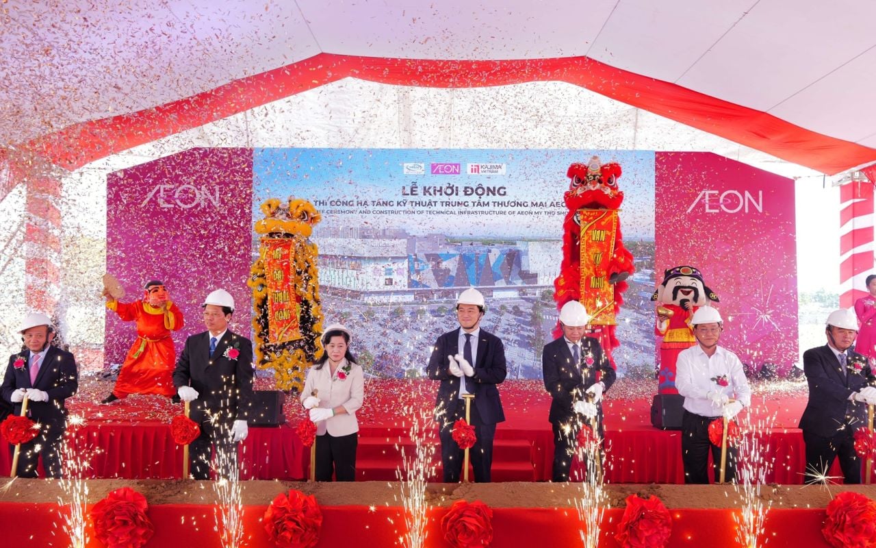 AEON Việt Nam khởi động dự &aacute;n Trung t&acirc;m Thương mại AEON Mỹ Tho