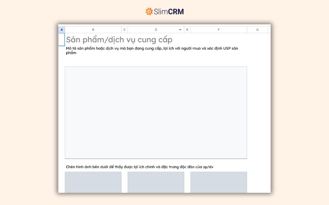 Sản phẩm và dịch vụ