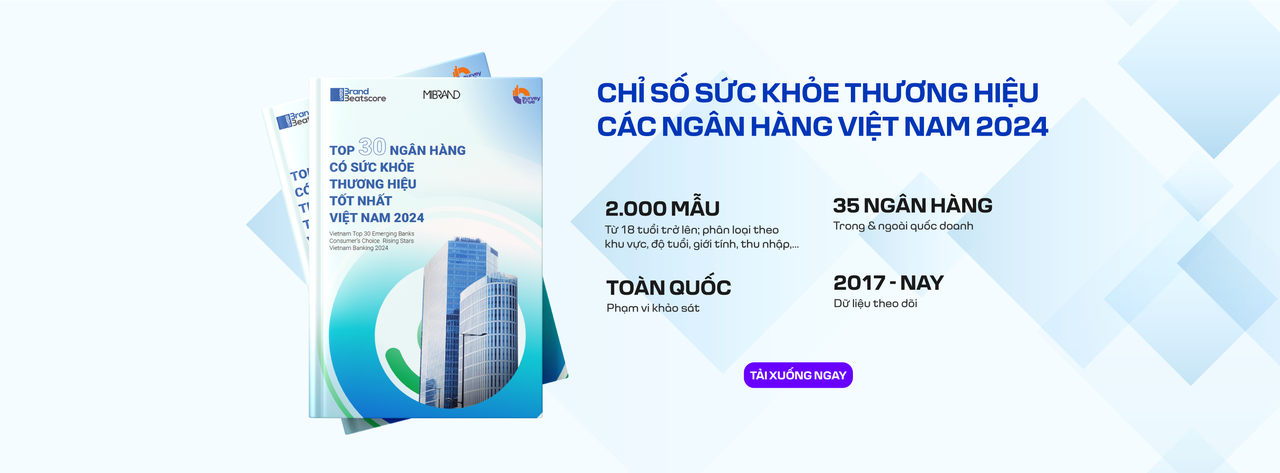 Ấn phẩm Kết quả đánh giá sức khỏe thương hiệu Việt Nam 2024. Nguồn: Mibrand
