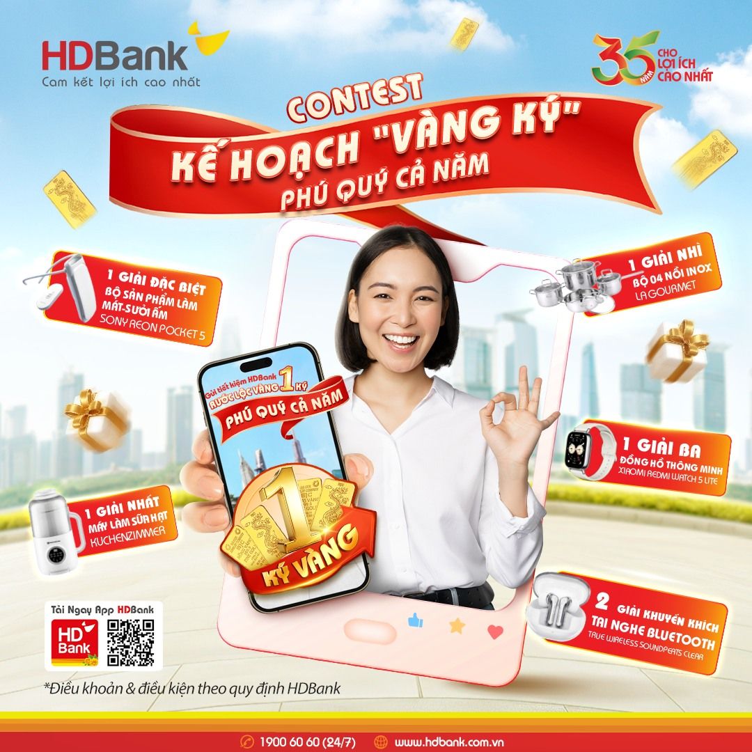 [Case-study] HDBank “Rước lộc vàng 1 ký – Phú quý cả năm”: Chiến dịch giúp thương hiệu bứt phá doanh thu mùa Tết Ất Tỵ
