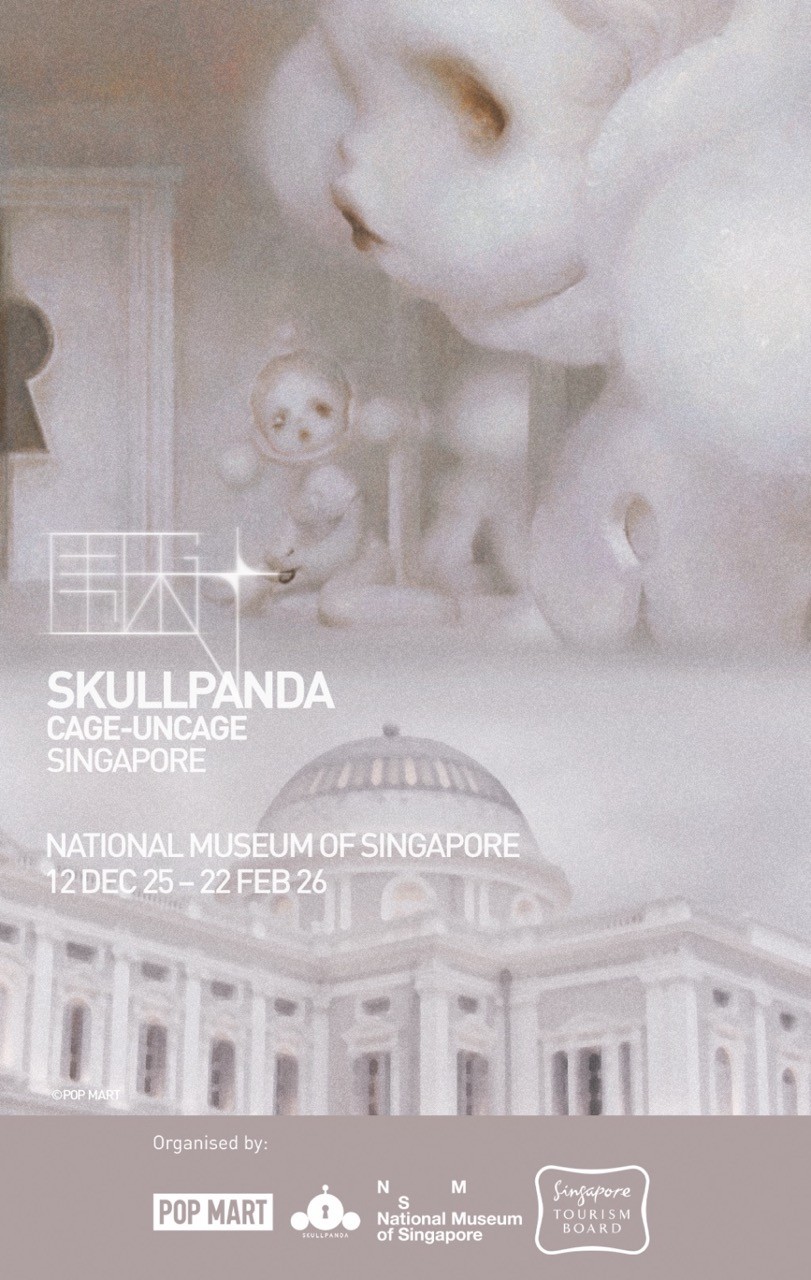 Triển l&atilde;m &ldquo;SKULLPANDA: CAGE-UNCAGE&rdquo; ra mắt c&ocirc;ng ch&uacute;ng quốc tế tại Bảo t&agrave;ng Quốc gia Singapore