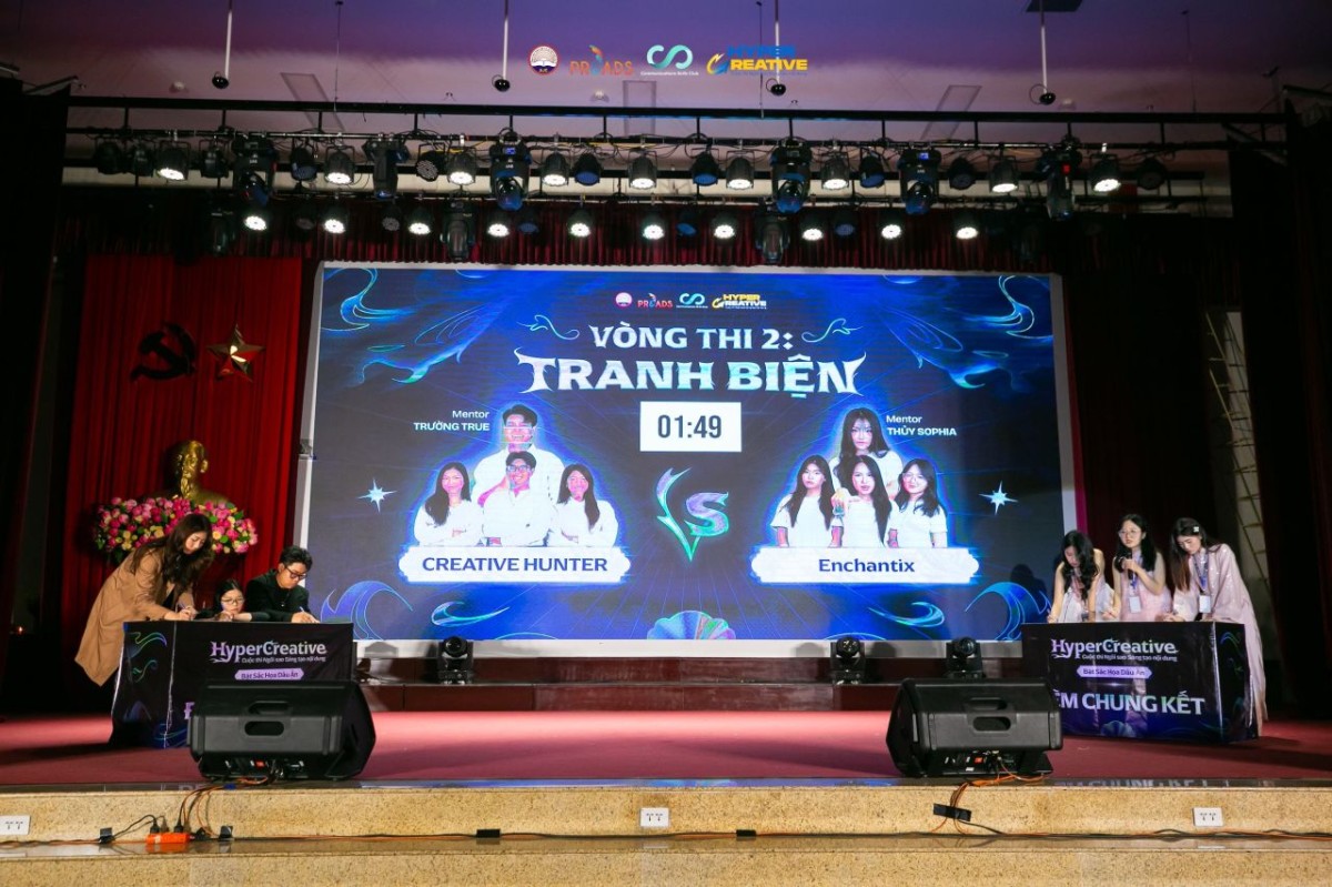 Nhìn lại khoảnh khắc “nghẹt thở” khi Luật ẩn xuất hiện tại đêm Chung kết HyperCreative 2025