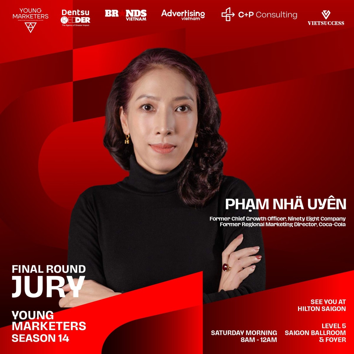Chị Uyên Phạm, Former Chief Growth Officer, Ninety Eight Company; Former Head of Marketing, Coca-Cola Indochina.
