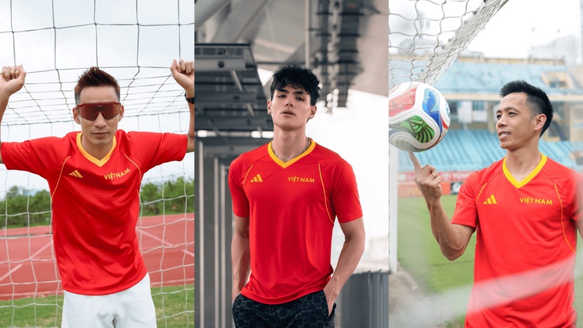 adidas ra mắt áo “Việt Nam Đồng Sắc” – biểu tượng tự hào cùng thể thao Việt