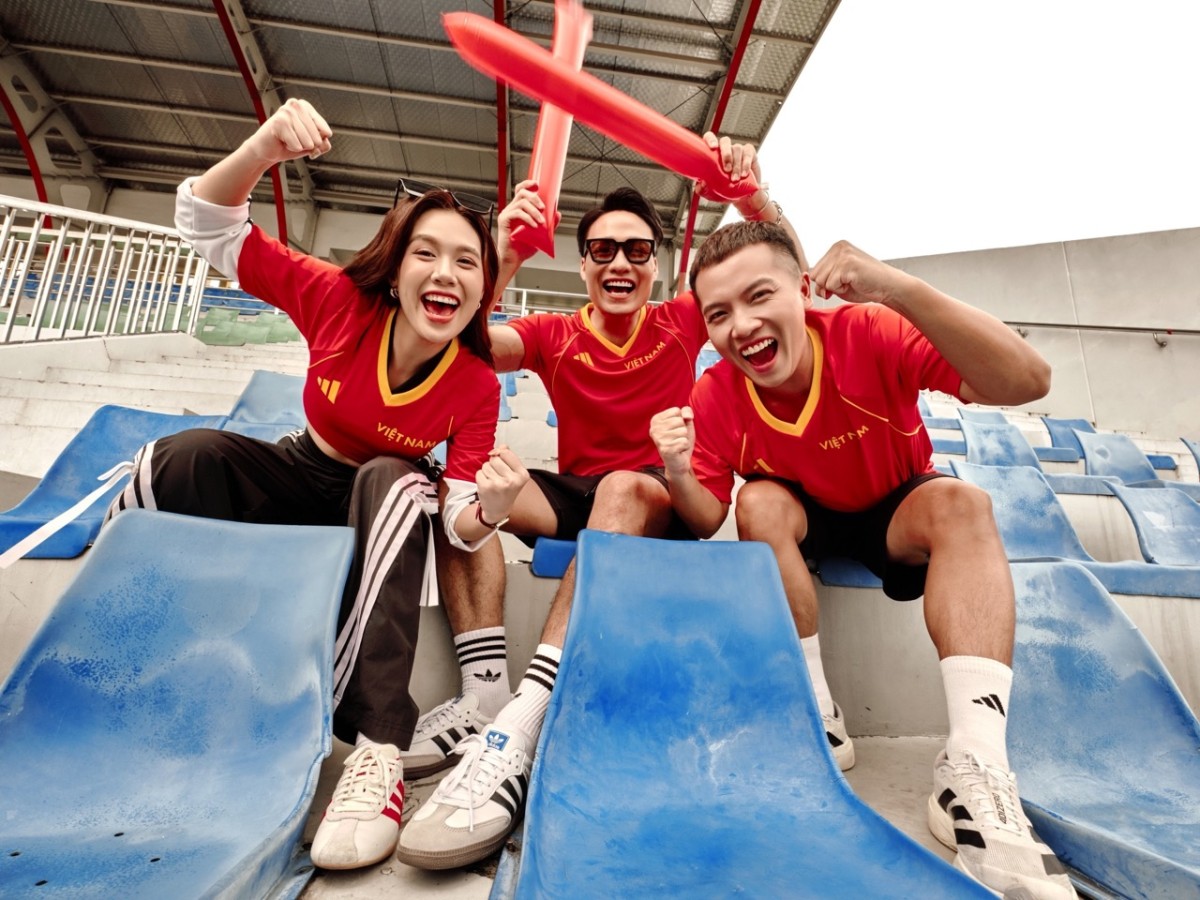adidas ra mắt áo “Việt Nam Đồng Sắc” – biểu tượng tự hào cùng thể thao Việt