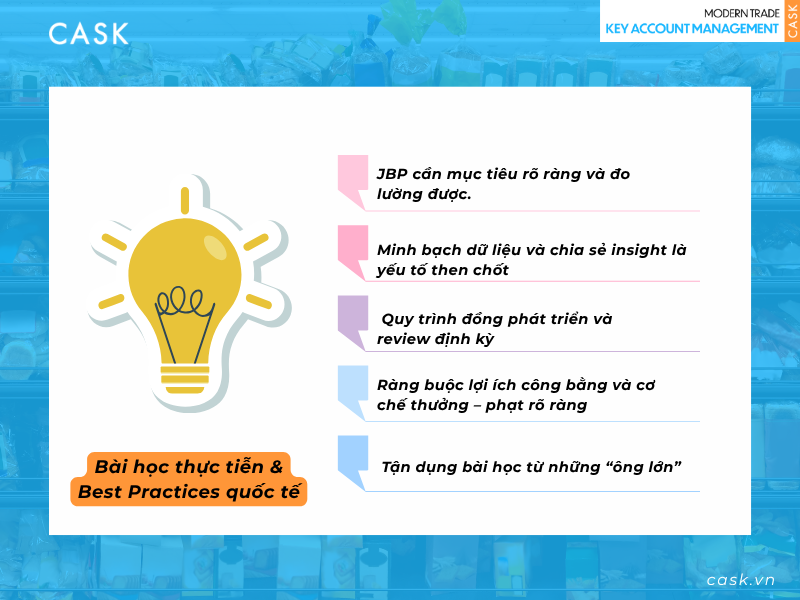Kỹ năng đàm phán Joint Business Plan (JBP) Win-Win: Xây dựng quan hệ đối tác bền vững