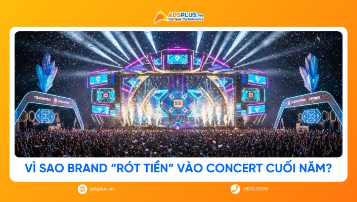 Concert bùng nổ cuối năm 2025: Vì sao các brand “rót tiền” vào event?