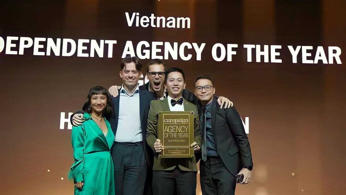 Happiness Saigon lập “cú đúp” tại Agency of the year 2025: 10 năm cùng niềm tin vững bền với sáng tạo Việt