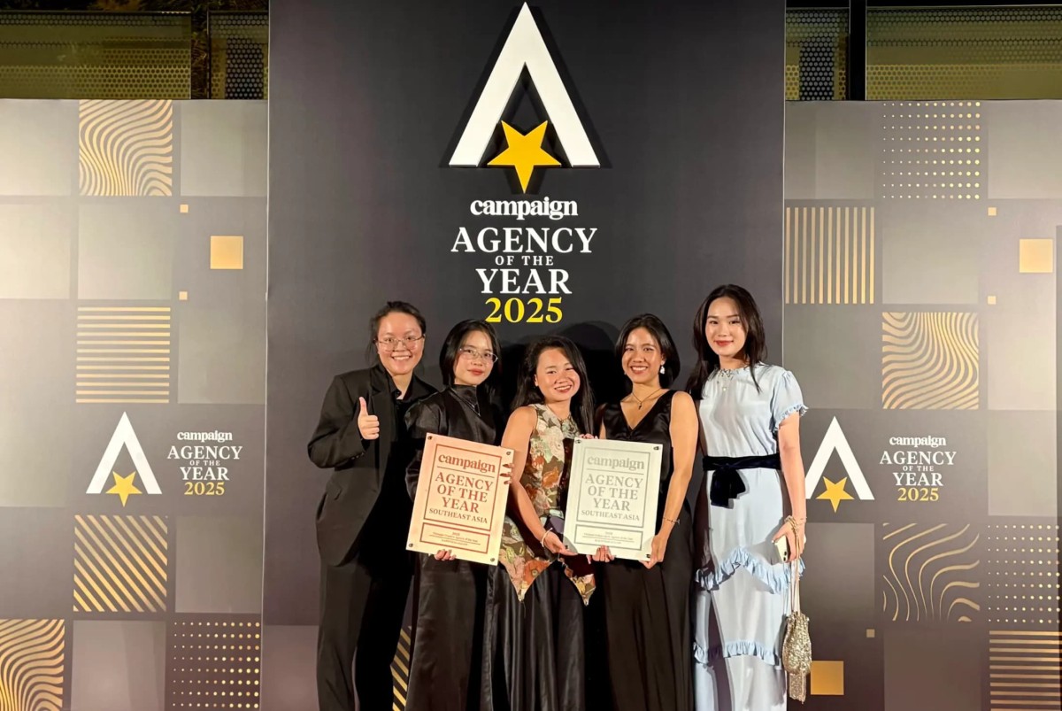 Happiness Saigon lập “cú đúp” tại Agency of the year 2025: 10 năm cùng niềm tin vững bền với sáng tạo Việt