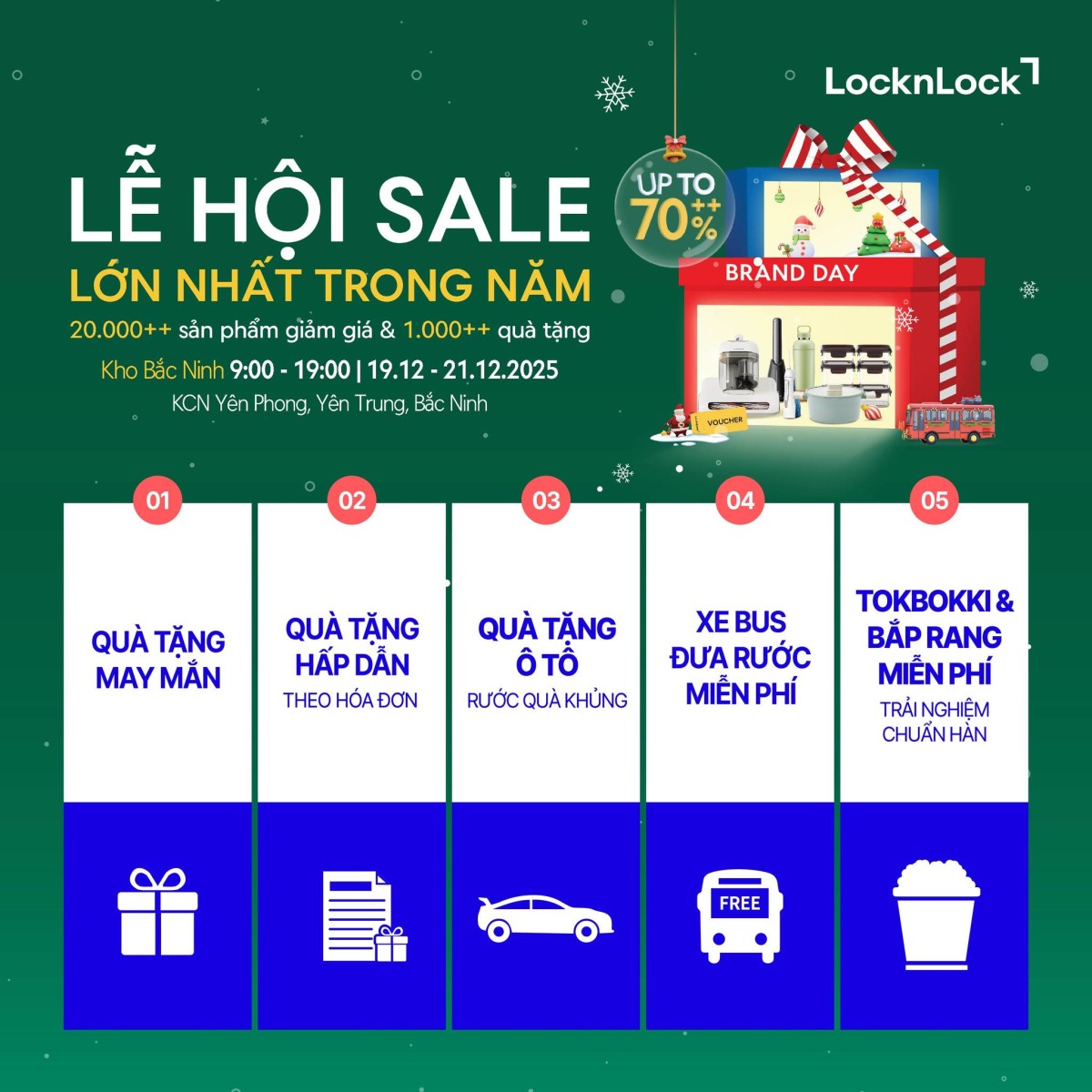 “LocknLock Brand Day 2025” chính thức trở lại